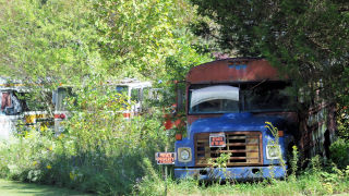 Bus Graveyard Tennessee 