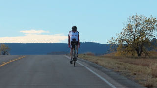 Cyclist Wyoming