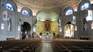 Interior Basilica Asheville 