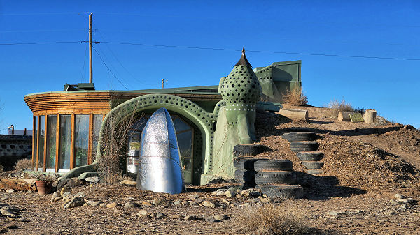 Earthship Biotecture Building