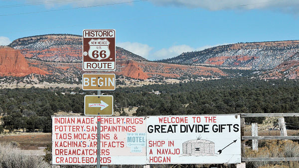 Historic 66 Continental Divide NM