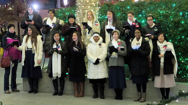 Missionaries Temple Square SLC