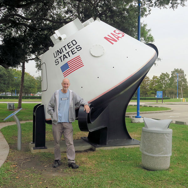 Nic at NASA Houston