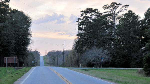 Road to Plains Georgia