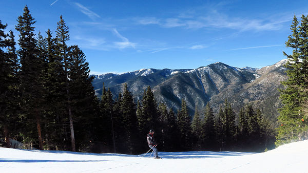 Skier Taos