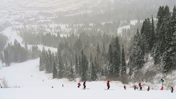 Skiers Jackson Hole