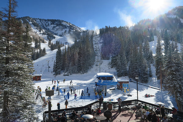 Snowbird bottom chairlift