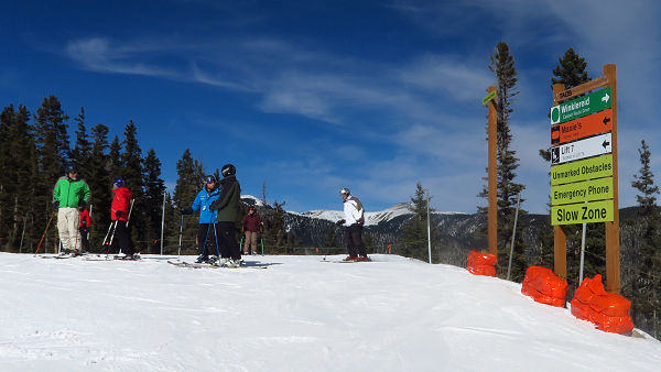 Top of lift Taos