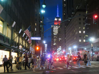 5th Avenue evening NY 