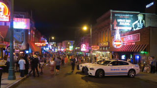 Beale Street Evening Memphis 