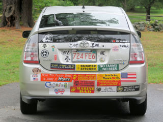 Bumper stickers MA 