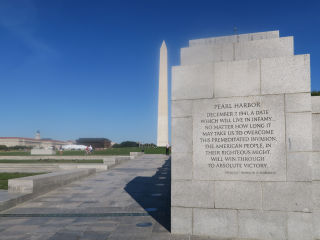 Date in infamy National WW2 Memorial DC 