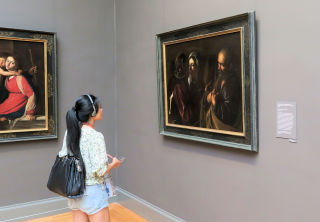 Denial of St Peter Carravaggio Met NY 