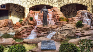 Divine Mercy Fountain Groom