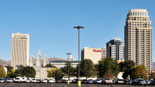 Downtown Salt Lake City Utah