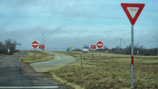 Exit to Old 66 Tx