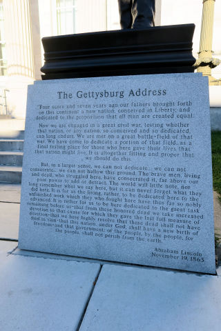 Gettysburg Address PA 