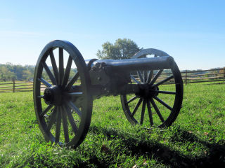 Gun at Gettysburg PA 