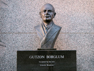 Gutzon Borgrum Sculpture by son
