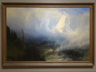 Josyln Omaha NE Matterhorn by Bierstadt