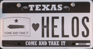 Licence Plate TX come and take it