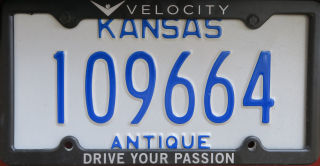 License Plate KS