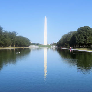 Lincoln Memorial Reflecting Pool DC 