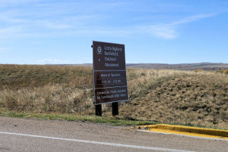 Little BigHorn National Monument Entrance