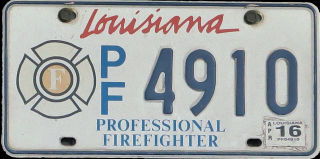 Louisiana Plate