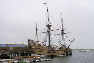 Mayflower replica Plymouth MA 