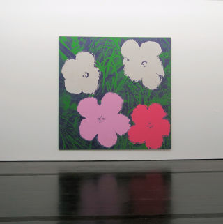 Menil Collection Houston Warhol Flowers