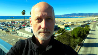 Nic Santa Monica selfie