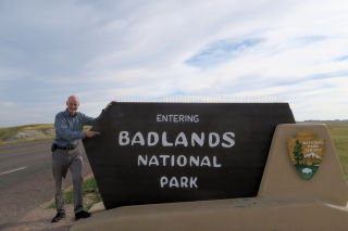 Nic at Badlands National Park SD