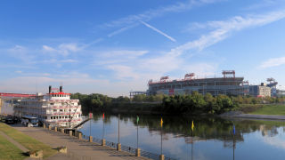 Nissa Stadium Cumberland River Nashville 