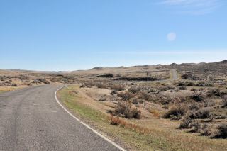 Open road Montana