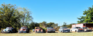 Panorama Old Cars Rising Star TX