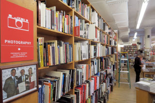 Photographic section Strand Bookshop NY 