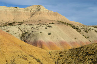 Rock formations Badlands