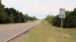 Rte66 West OK