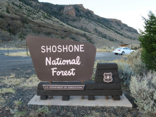 Shoshone National Forest WY