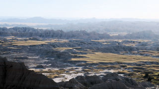 View over Badlands SD