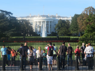 Visitors White House Washington 