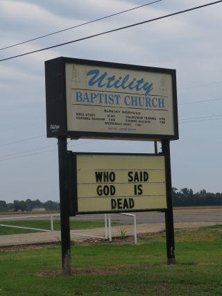 Who said God is dead, Louisiana 